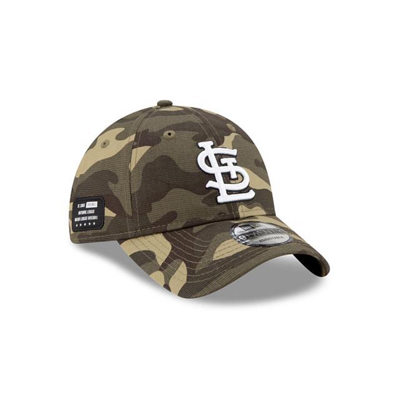 MLB St. Louis Cardinals Armed Forces Weekend 9Twenty Adjustable (GZL4567) - Green New Era Caps